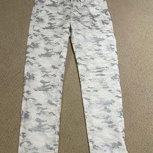 Flog White/Grey Camo Joggers size 29 NWT